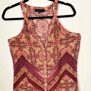 SANCTUARY Bohemian Pink Soft Tank Top size S